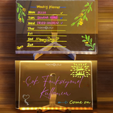 Neon Led Işıklı Yazı Çizim Tahtası