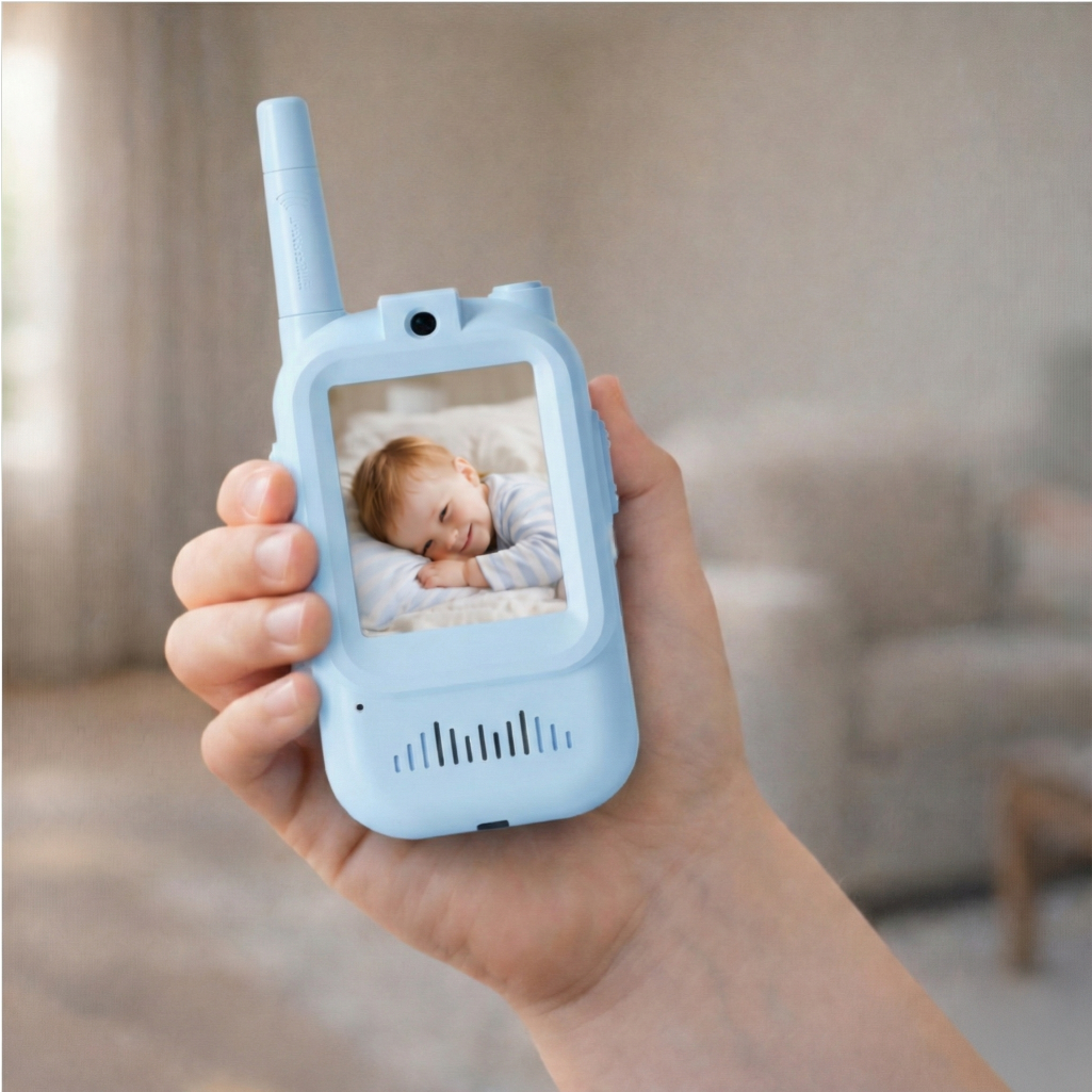 Çocuklar İçin Görüntülü Telsiz - 1 Kutuda 2 Adet Telsiz