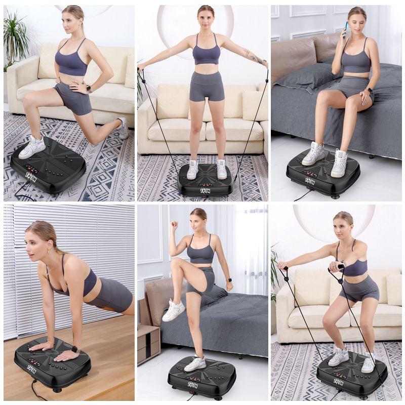 Premium Titreşimli Fitness ve Egzersiz Aleti - 99 Hız Kademeli