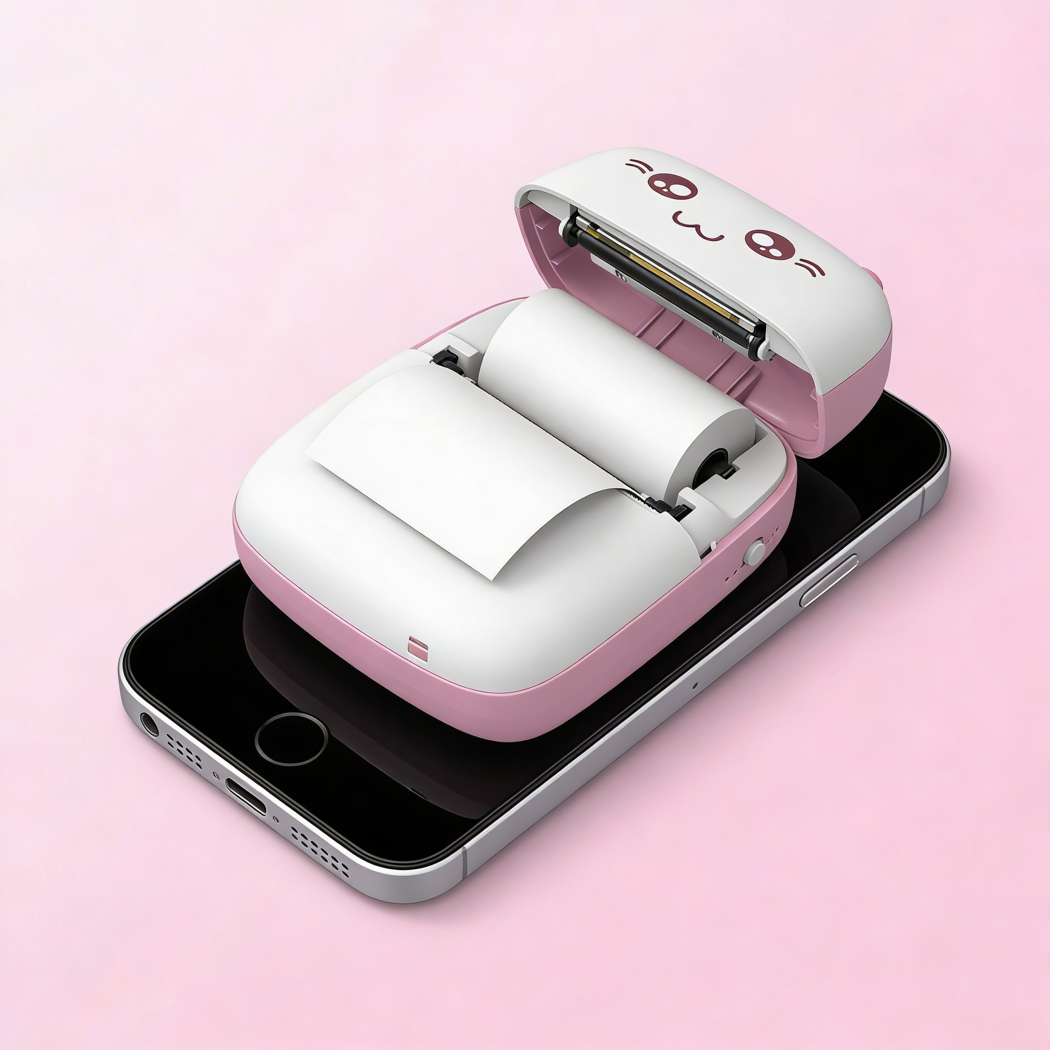IOS & Android Uyumlu Bluetooth Mini Taşınabilir Yazıcı – Anında Baskı Keyfi